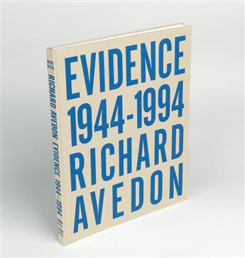 RICHARD AVEDON. A box set including Evidence 1944-1994 and An Autobiography, produced to accompany the 1994 Whitney Museum retrospectiv